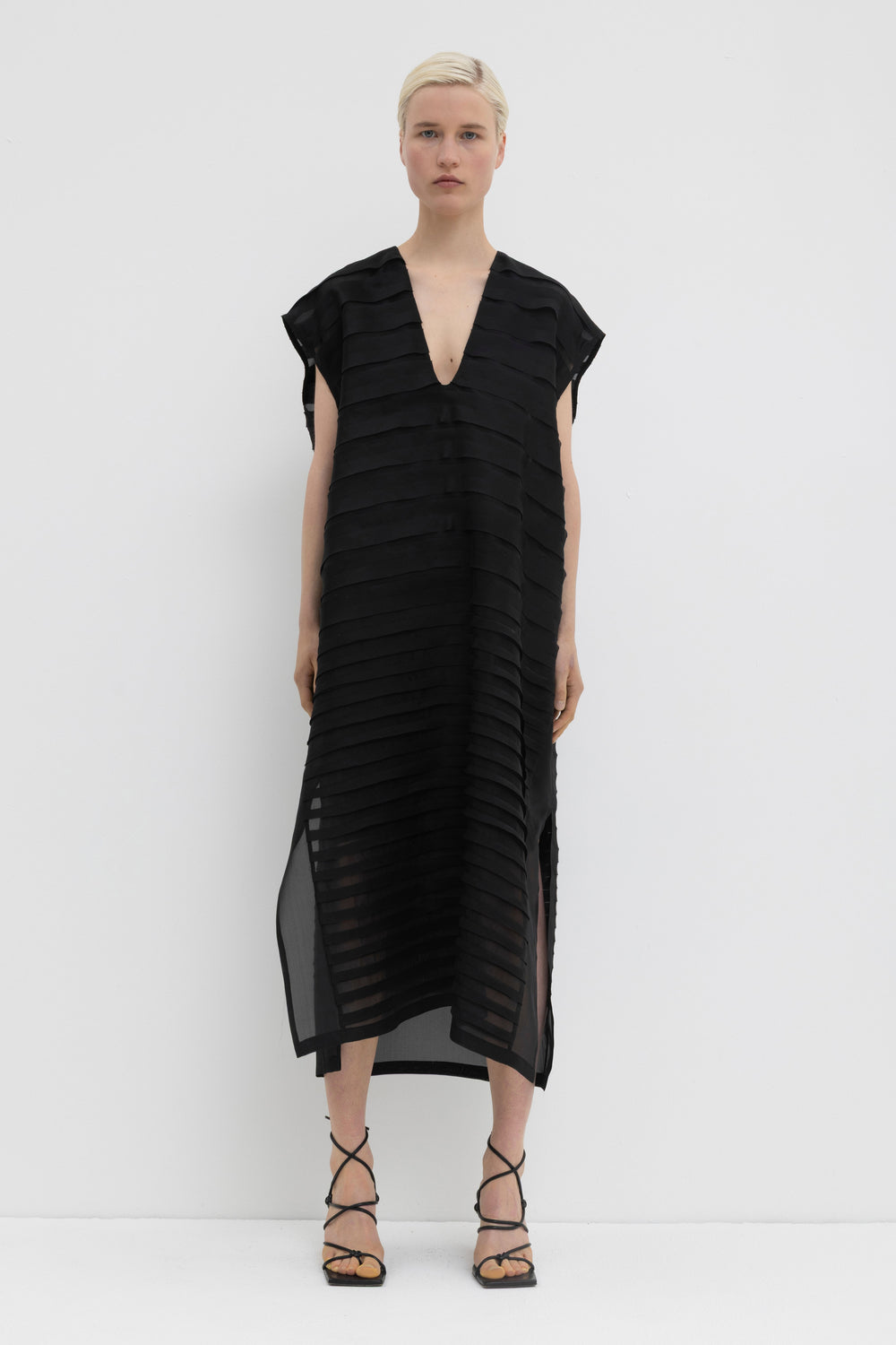 Deralo Silk Organza Dress