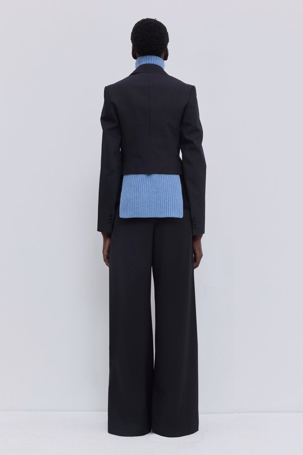 Jordia Cropped Tailored Blazer