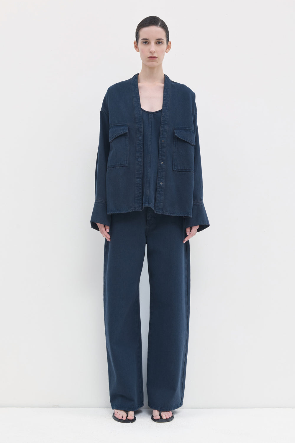 Tarosa Denim Top