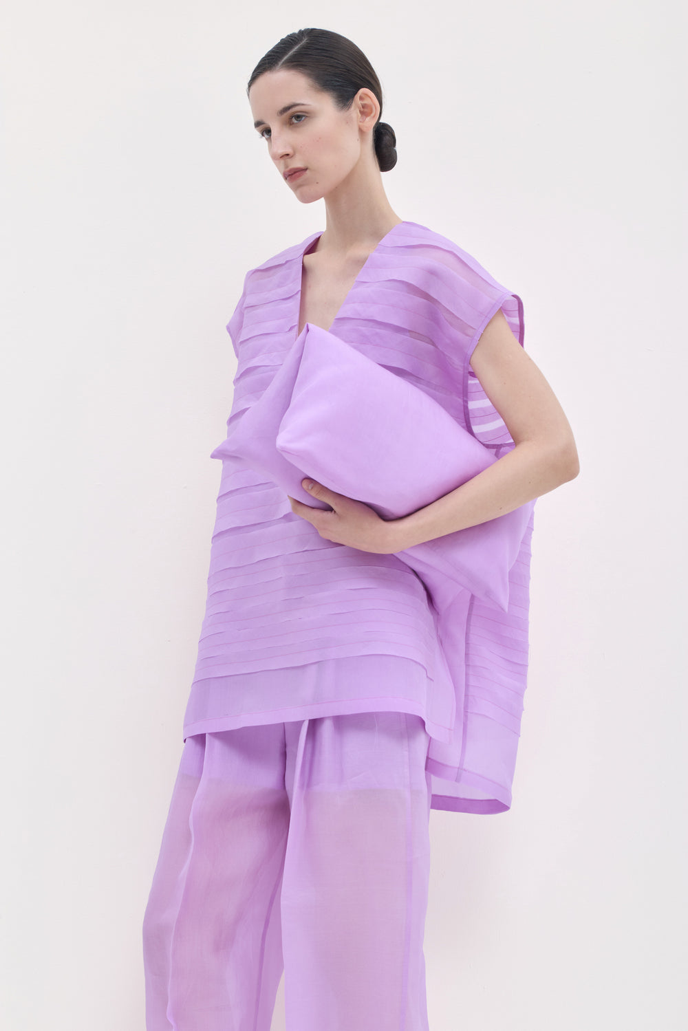 Tiruso Silk Organza Top