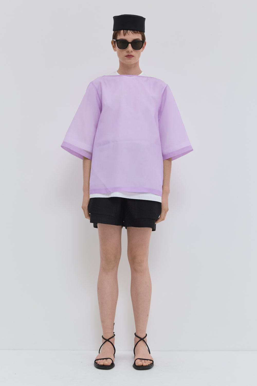 Tuli Silk Organza Top