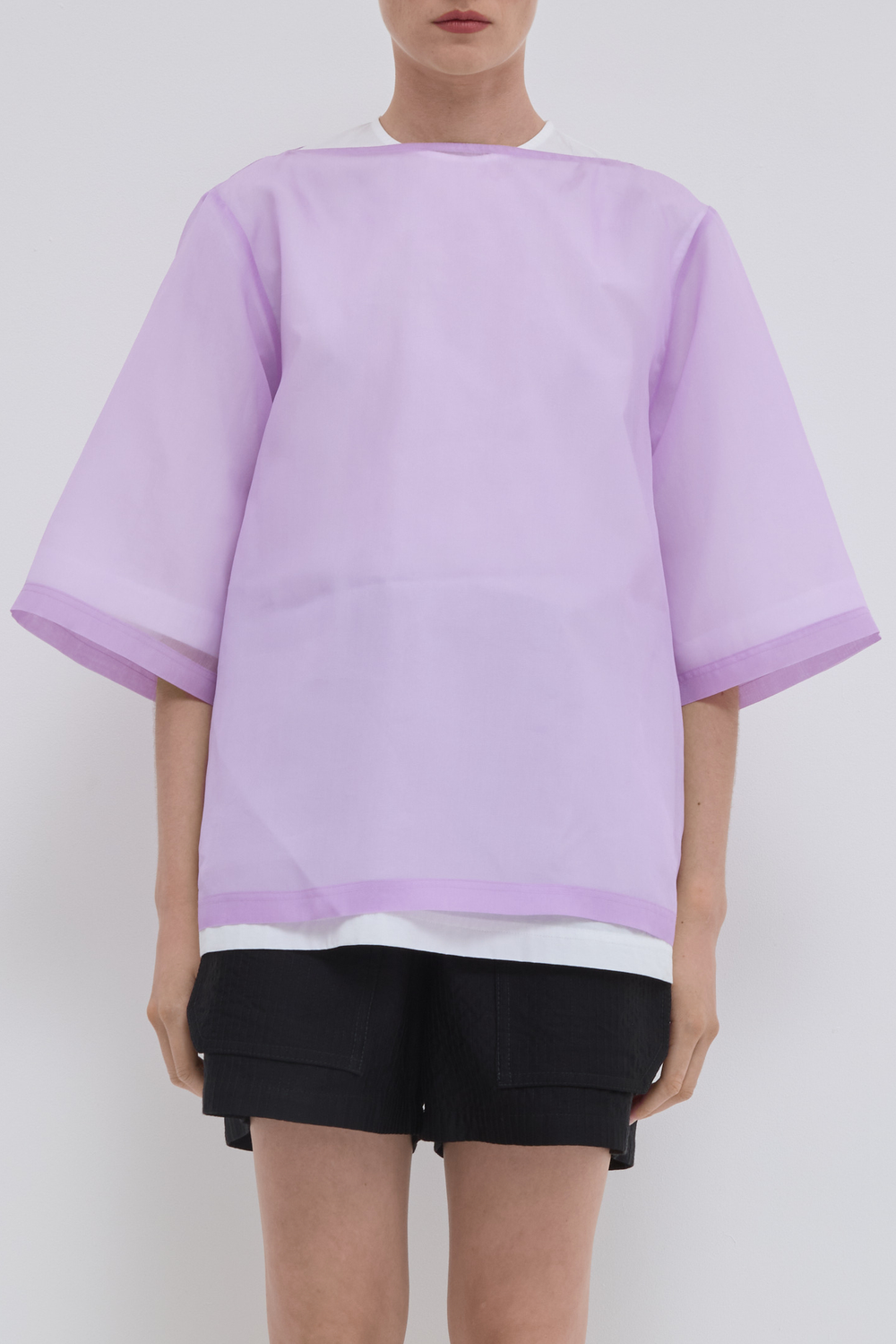 Tuli Silk Organza Top