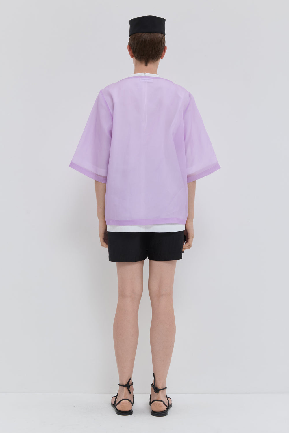 Tuli Silk Organza Top